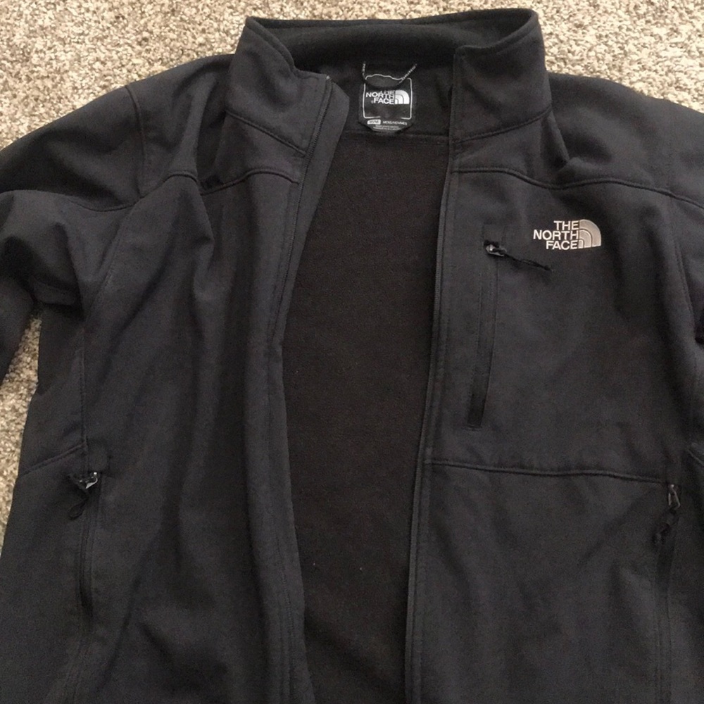 The North Face Apex Black Softshell Size medium